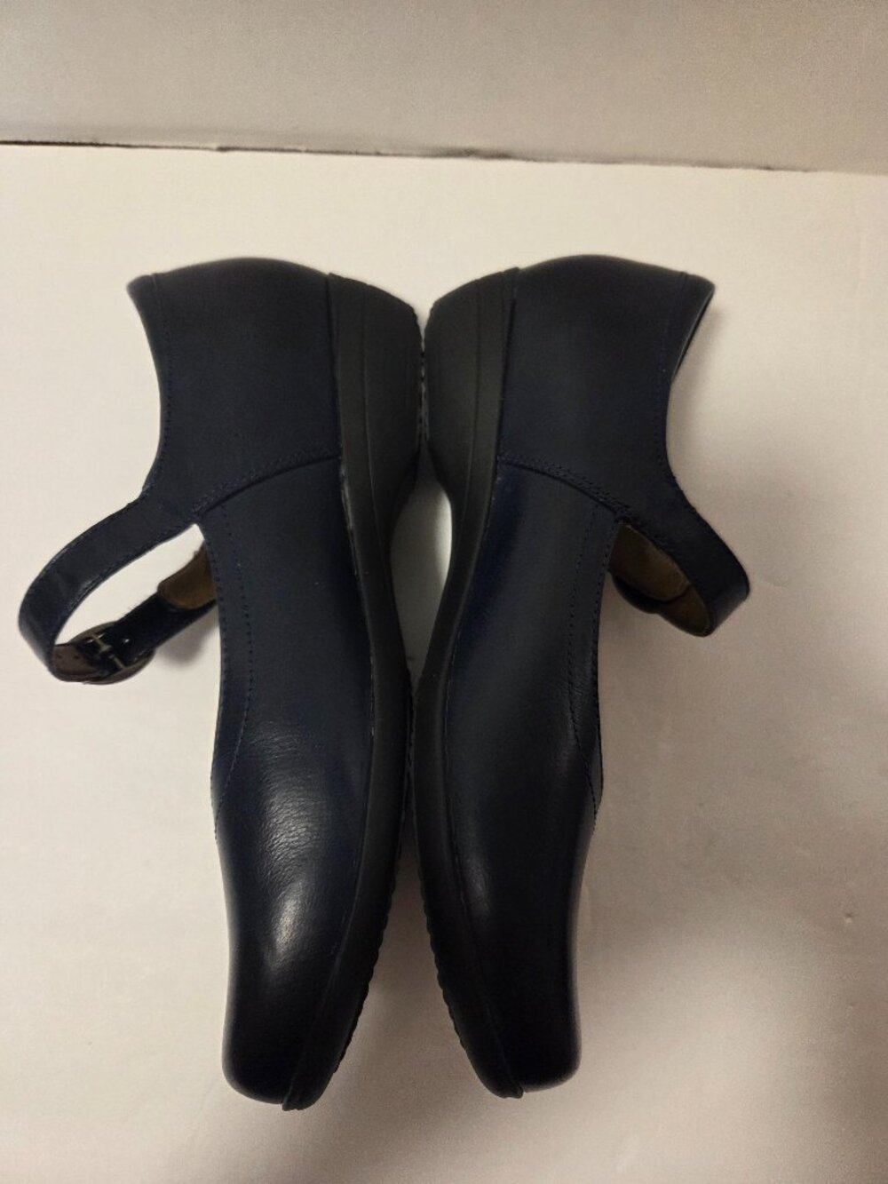 Dansko Fawna Navy (Blue) Burnished Calf Mary Jane Comfort Shoes EU Size 39 - Picture 7 of 10